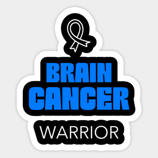 Brain Cancer Awareness Sticker